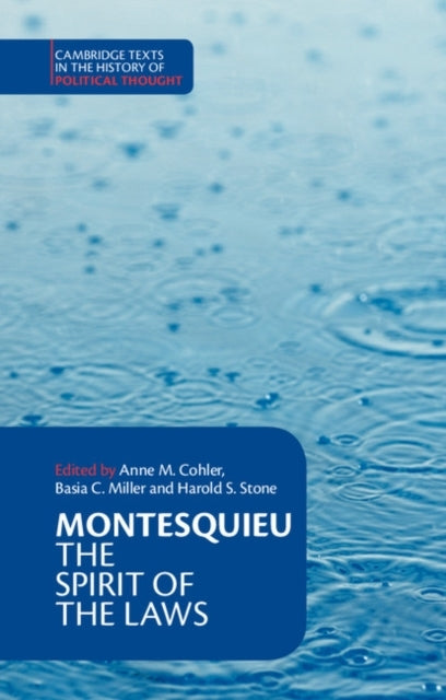 Montesquieu: the Spirit of the Laws