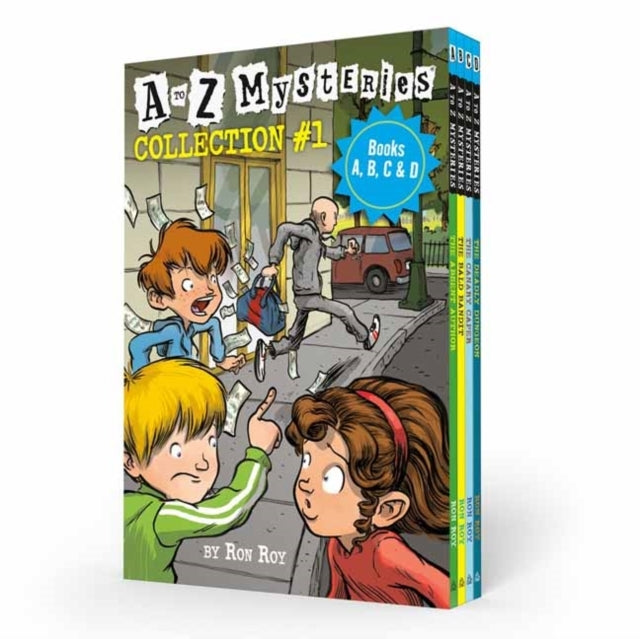 A to Z Mysteries Boxed Set Collection #1 Books A, B, C, & D