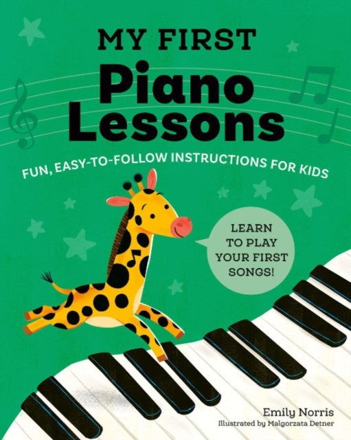 My First Piano Lessonsfun Easy-to-follow Instructions for K