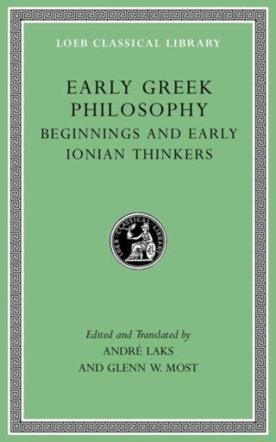 Early Greek Philosophy