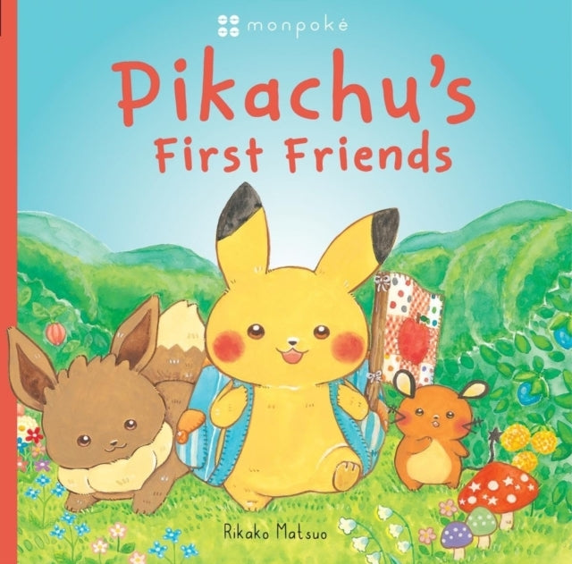 Monpoke Picture Book Pikachu's First Friends (pb)
