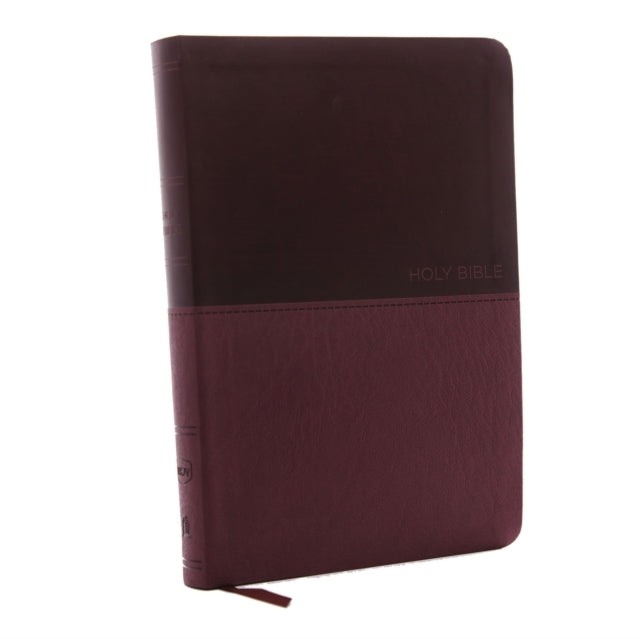 Nkjv, Value Thinline Bible, Large Print, Burgundy Leathersof