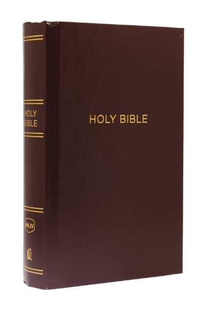 Nkjv, Pew Bible, Large Print, Hardcover, Burgundy, Red Lette