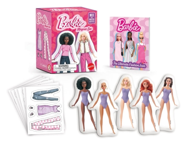 Barbie Magnet Set Mix-And-Match Outfits!