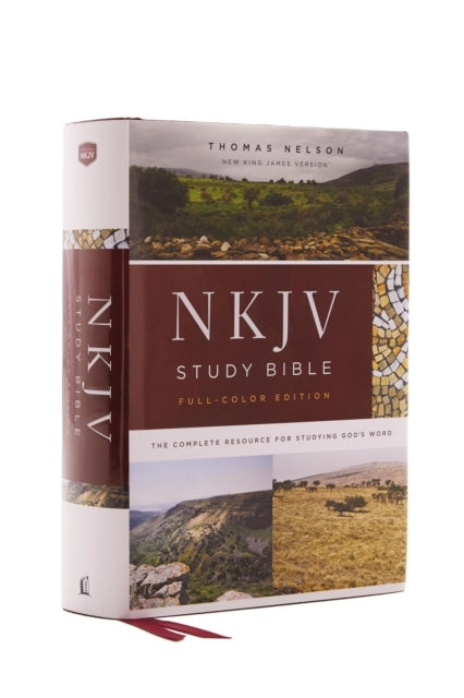 NKJV Study Bible Full-Color Red Letter Edition