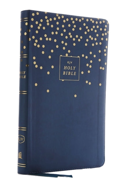 Kjv Holy Bible: Thinline Youth Edition, Blue Leathersoft, Re