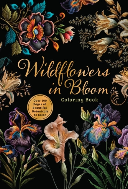 Wildflowers in Bloom Coloring Book