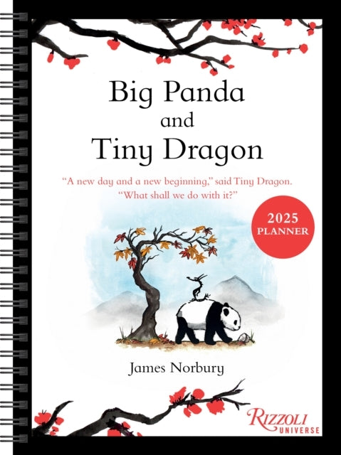 Big Panda And Tiny Dragon 12-Month 2025 Planner Calendar