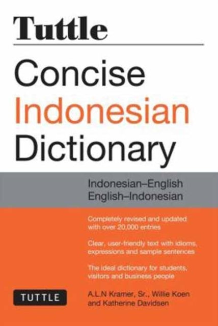 Tuttle Concise Indonesian Dictionary Indonesian-english Engl