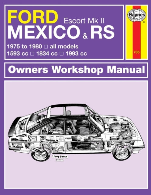 Ford Escort and Mexico RS Mk 2 Owner's Workshop Manual