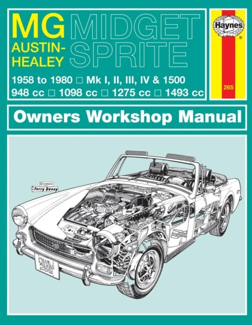 Mg Midget & Austin-healey Sprite 58 - 80 Haynes Repair Manua
