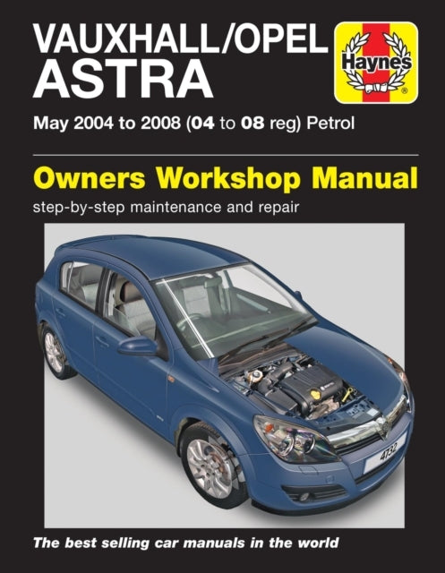 Vauxhall/opel Astra Petrol May 04 - 08 Haynes Repair Manual