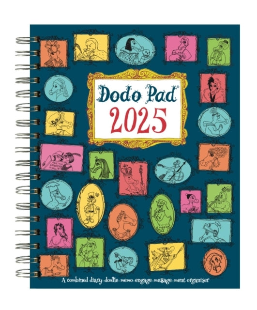 The Dodo Pad Original Desk Diary 2025 Hardcover- Week To Vie
