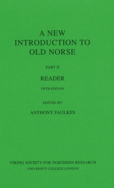 New Introduction to Old Norse