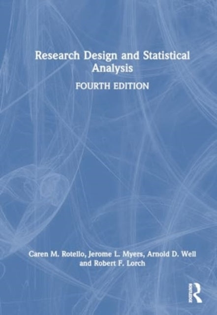 Research Design And Statistical Analysis