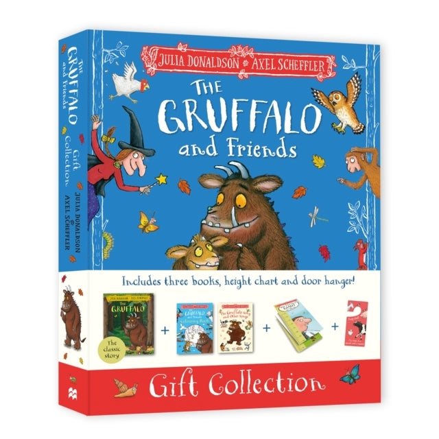 The Gruffalo and Friends Gift Collection Three Books Plus A