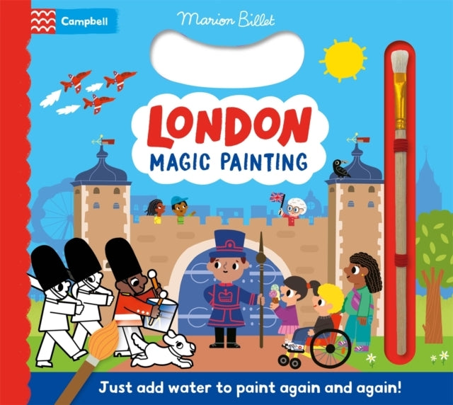 London Magic Painting Just Add Water To Paint Again And Agai