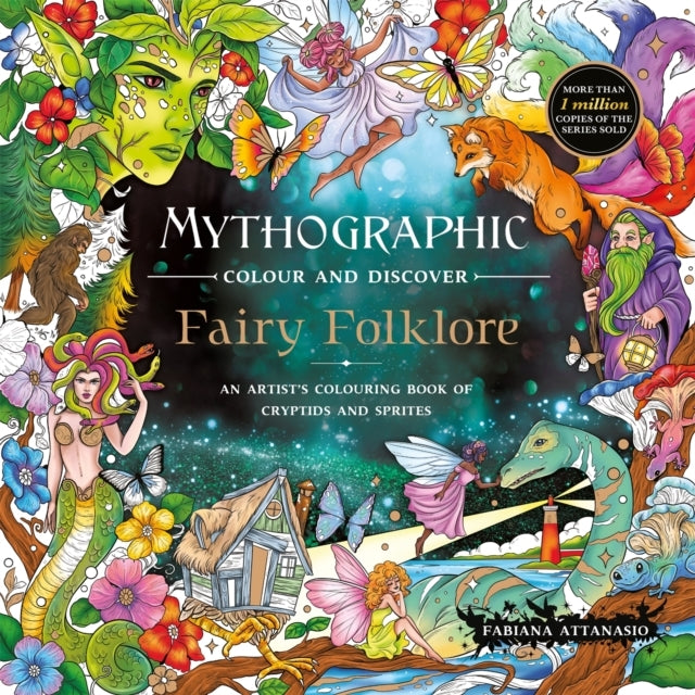 AN ARTISTâ€™S COLOURING BOOK OF CRYPTIDS AND SPRITES
