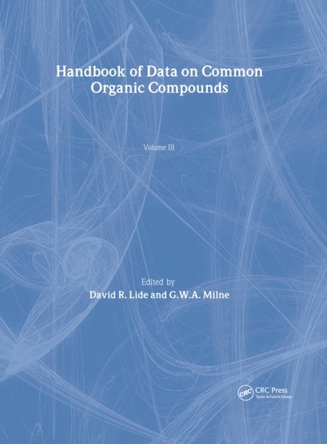 Handbook Of Data On Common Organic Compounds
