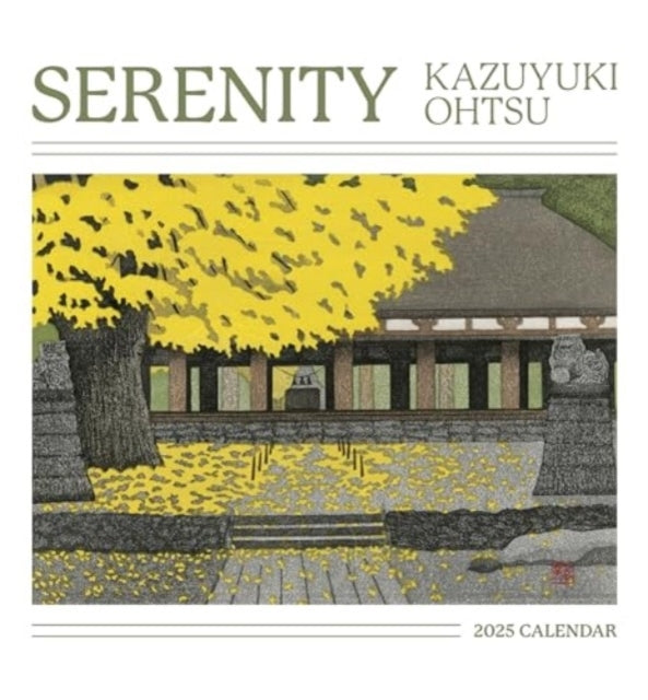 Serenity Kazuyuki Ohtsu 2025 Mini Wall Calendar