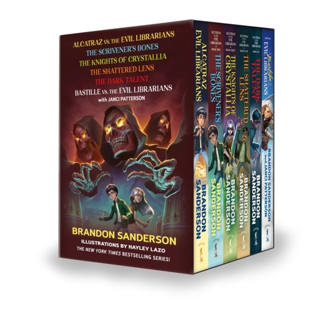 Alcatraz Versus the Evil Librarians Tpb Boxed Set