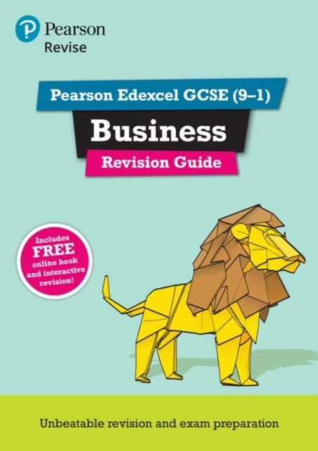 Pearson Revise Edexcel Gcse Business: Revision Guide Incl. O