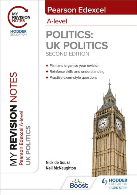 My Revision Notes: Pearson Edexcel A Level Uk Politics: Seco