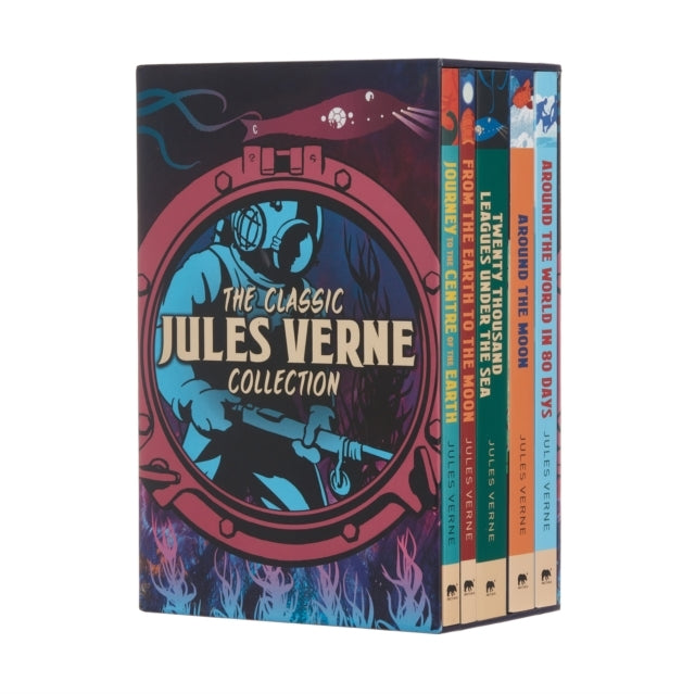 The Classic Jules Verne Collection -book Paperback Boxed Se