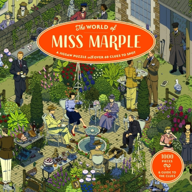 D1 The World Of Miss Marple A 1000-Piece Jigsaw Puzzle