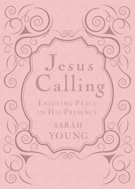 Jesus Calling, Pink Leathersoft, With Scripture References E