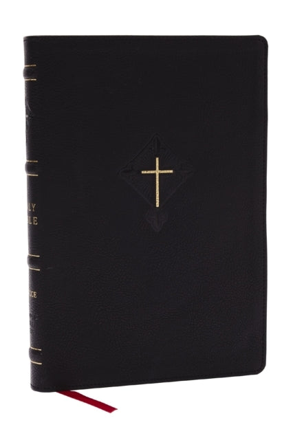 Rsv2ce Thinline Large Print Catholic Bible Black Leatherso