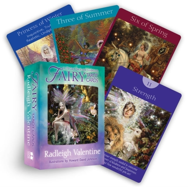 D1 Fairy Tarot Cards A 78-Card Deck and Guidebook