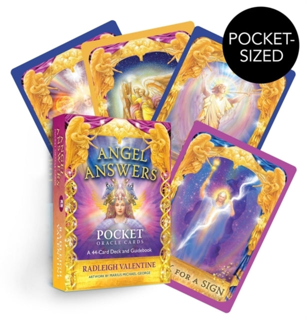 Angel Answers Pocket Oracle Cards A 44-Card Deck and Guidebo