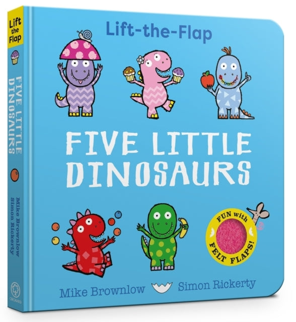 Five Little Dinosaurs Lift-The-Flap