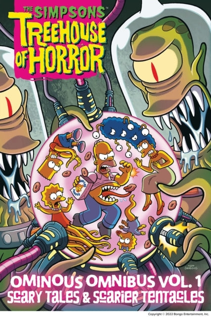 The Simpsons Treehouse of Horror Ominous Omnibus Vol. 1: Sca