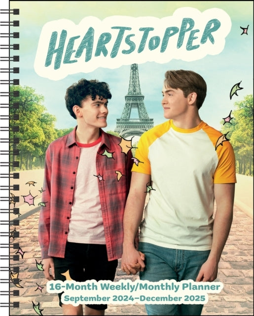 Heartstopper 16-Month 2024-2025 Weekly/Monthly Planner Calen