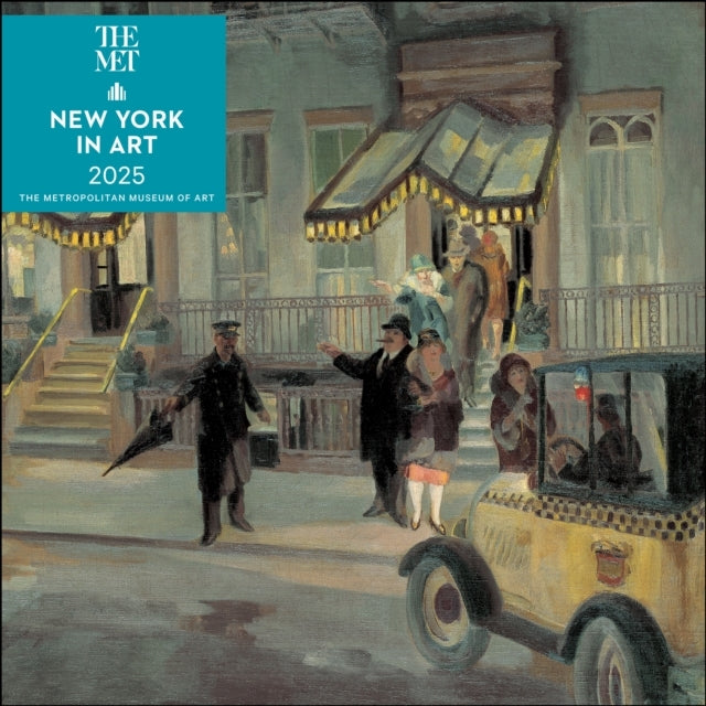 New York In Art 2025 Wall Calendar