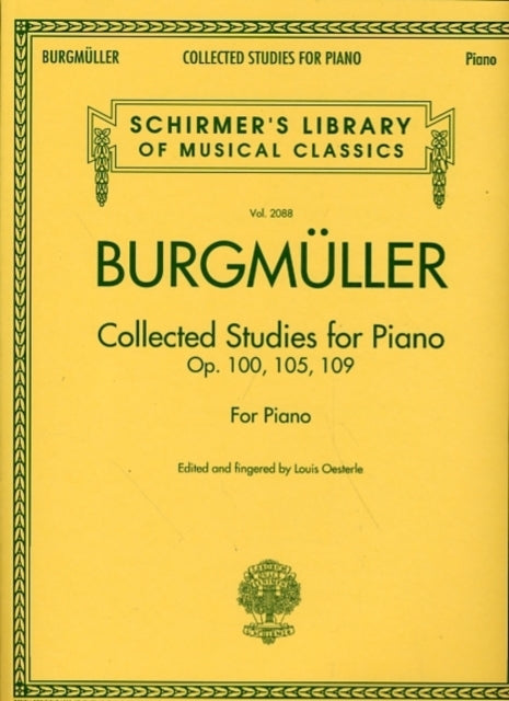COLLECTED STUDIES OP. 100 - OP. 105 - OP. 109