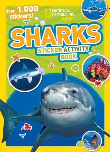 Sharks Sticker Activity Book Over 1,000 Stickers!