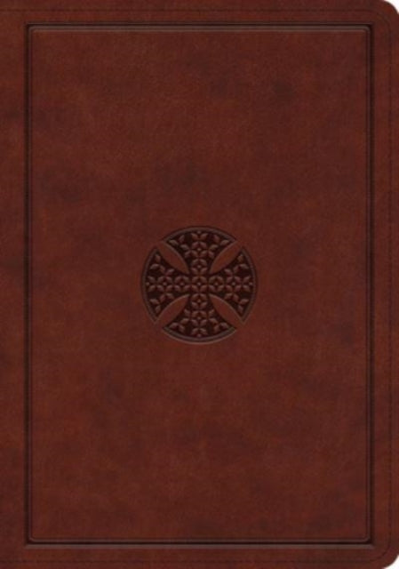 ESV Journaling Bible, Interleaved Edition (Trutone, Mahogany, Mosaic Cross Design)