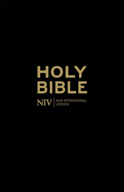 Niv Holy Bible - Anglicised Black Gift and Award