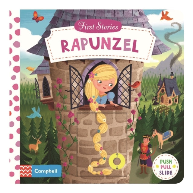 Rapunzela Push Pull Slide Book