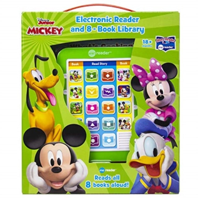 Mickey Mouse Clubhouse Electronic Reader And 8-Book Library