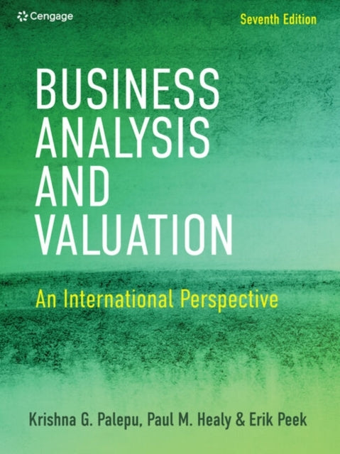 BUSINESS ANALYSIS & VALUATION AN INTERNATIONAL PERSPECTIVE