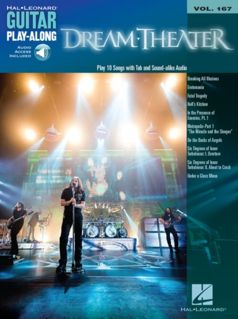 Dream Theater Guitar Play-along Vol.167