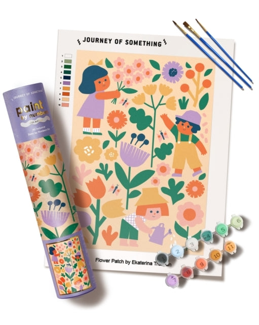 Kids Paint By Numbers: Flower Patch