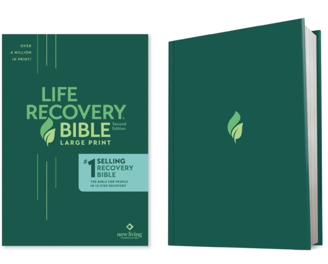 LIFE RECOVERY BIBLE NLT, LARGE PRINT