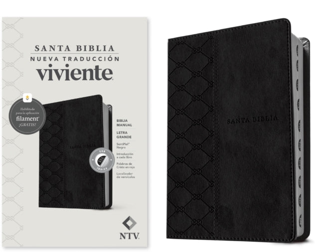 Biblia Manual Ntv, Letra Grande Con Filament