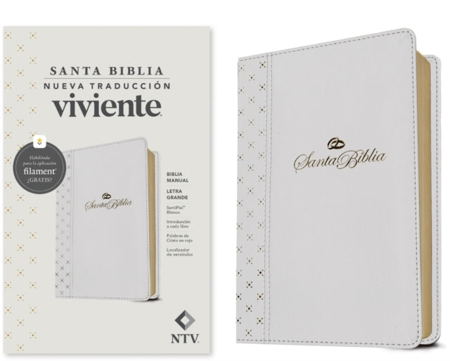 Biblia Manual Ntv, Letra Grande Con Filament
