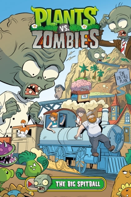 Plants Vs. Zombies Volume 24 the Big Spitball